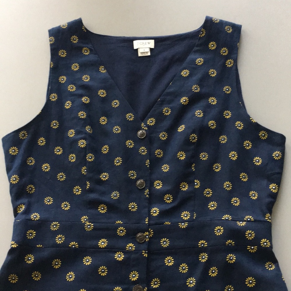 J. Crew Navy Daisy Dress - Picture 7 of 15